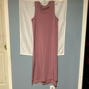 Sleeveless Pink Maxi Dress Lululemon